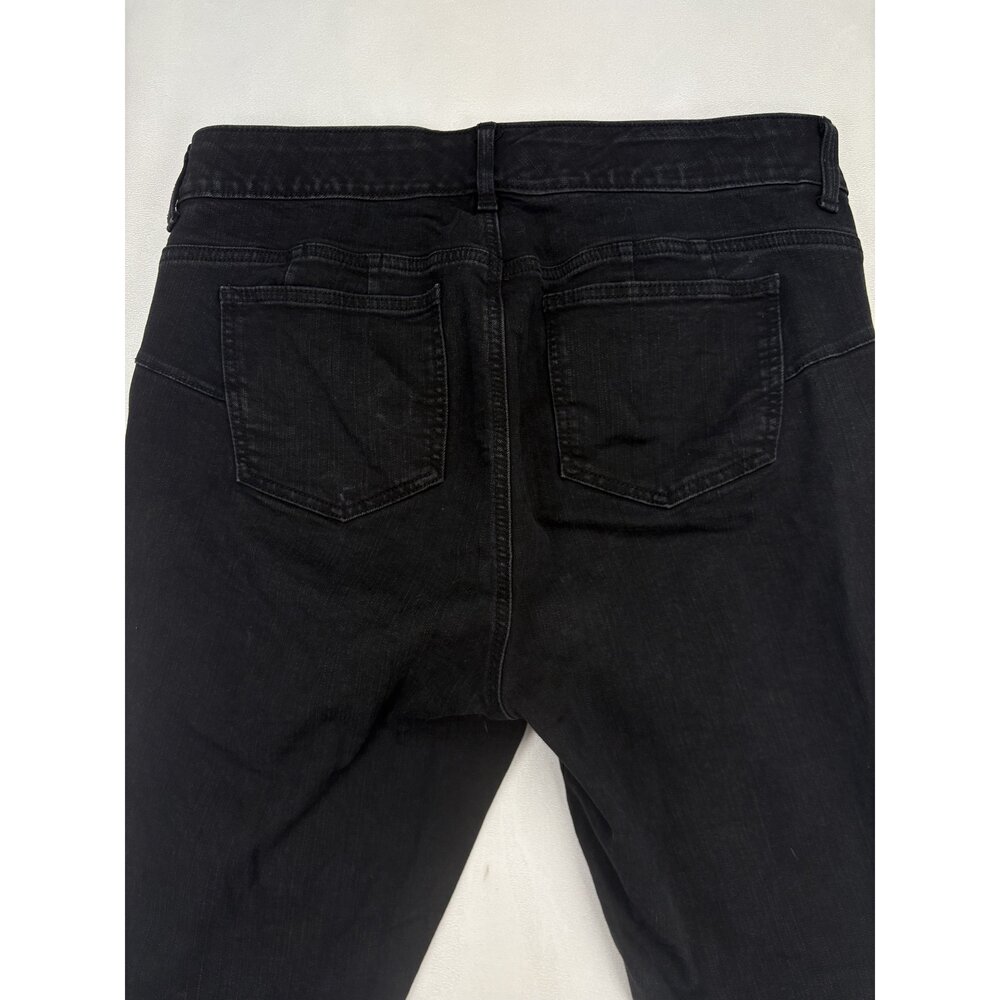 Torrid Bombshell Skinny Jeans Plus Size 18 Black Distressed - Picture 8 of 14